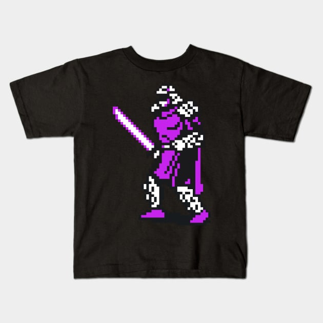 Pixel Shredder Kids T-Shirt by Chaosblue